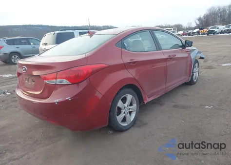 2011 Hyundai Elantra Gls (Ulsan Plant) z USA, uszkodzony, nr VIN KMHDH4AE0BU115202